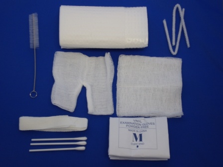 Tracheostomy Care Tray Lidded